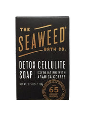 Seaweed Bath Co. Detox Bar Soap close-up highlighting kukui oil for moisturizing exfoliation