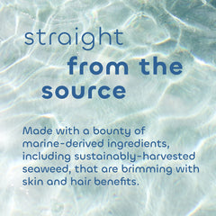The Seaweed Bath Co gloss shampoo lather delivers smooth, manageable hair