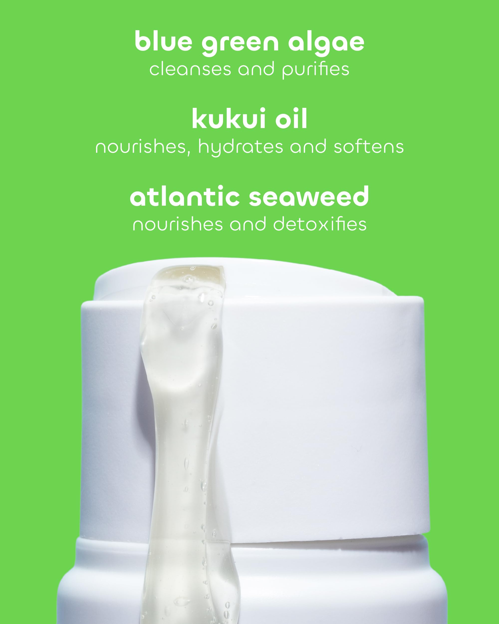 Kukui oil helps soften skin after each use