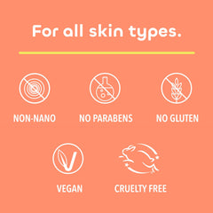 The Seaweed Bath Co. mineral zinc-oxide gel highlighting mineral protection on skin.