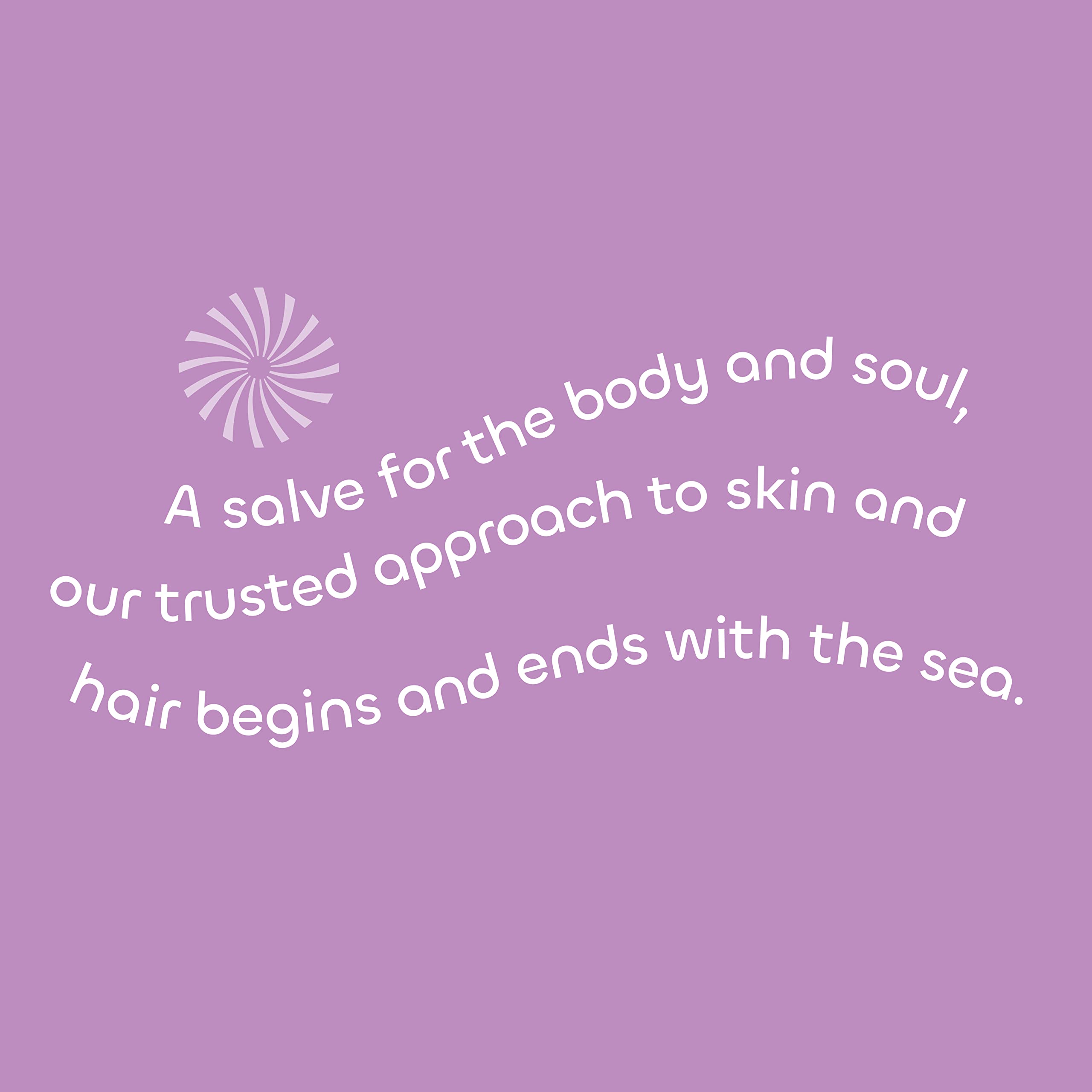 Seaweed Bath Co. Sustainable packaging highlights a bottle made with 50% PCR plastic.