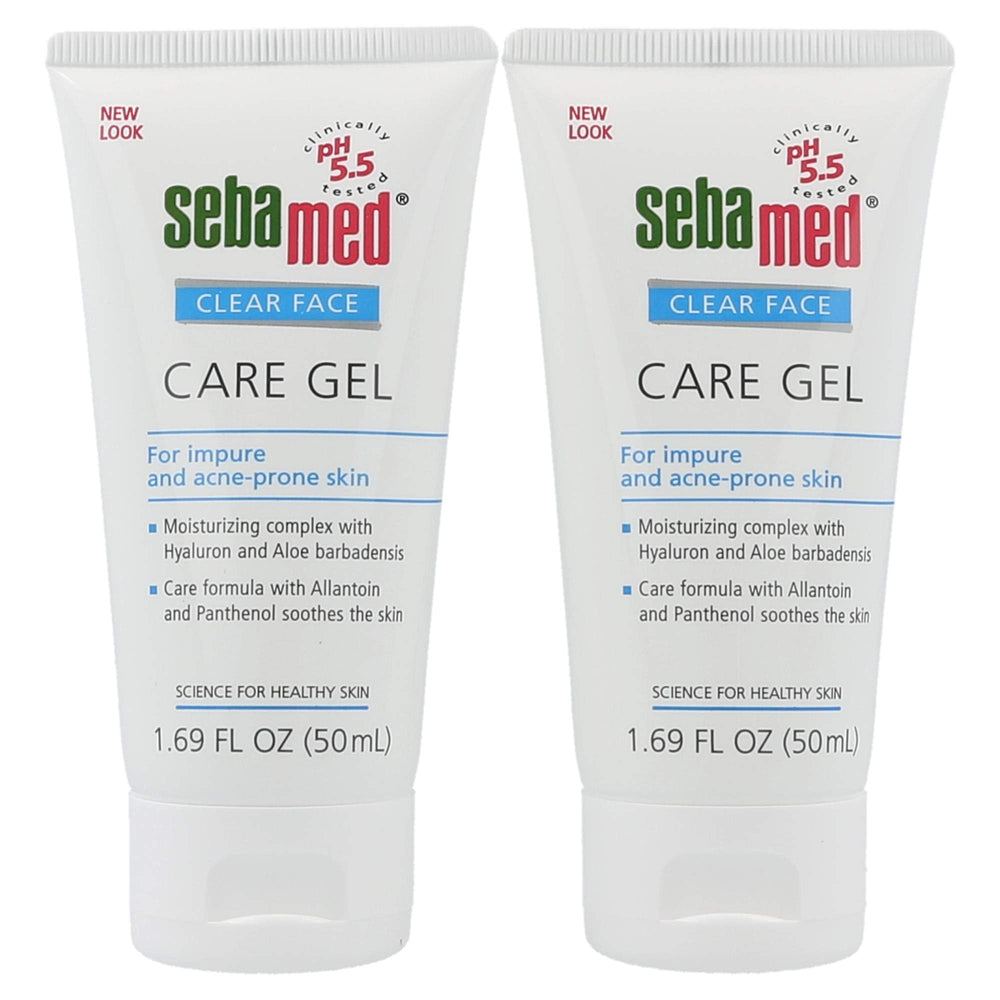 SEBAMED Clear Face Gel bottle 50ml for daily blemish control.