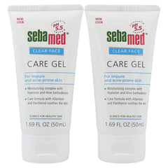SEBAMED Clear Face Gel bottle 50ml for daily blemish control.