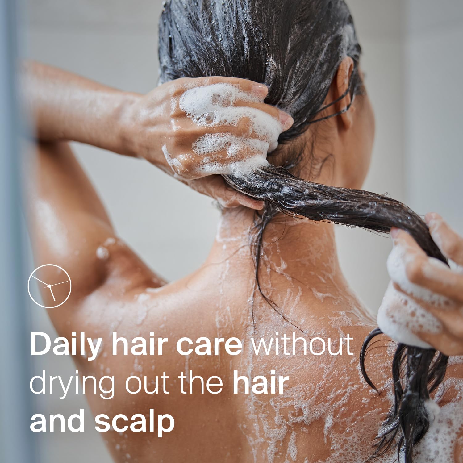 SEBAMED Everyday Shampoo hair shine after washing for healthier-looking strands.