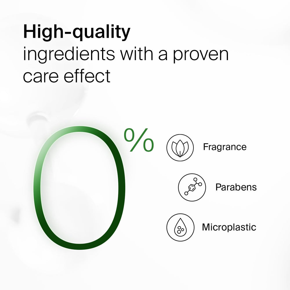 SEBAMED fragrance-free hydrating face cream in use on skin during morning routine