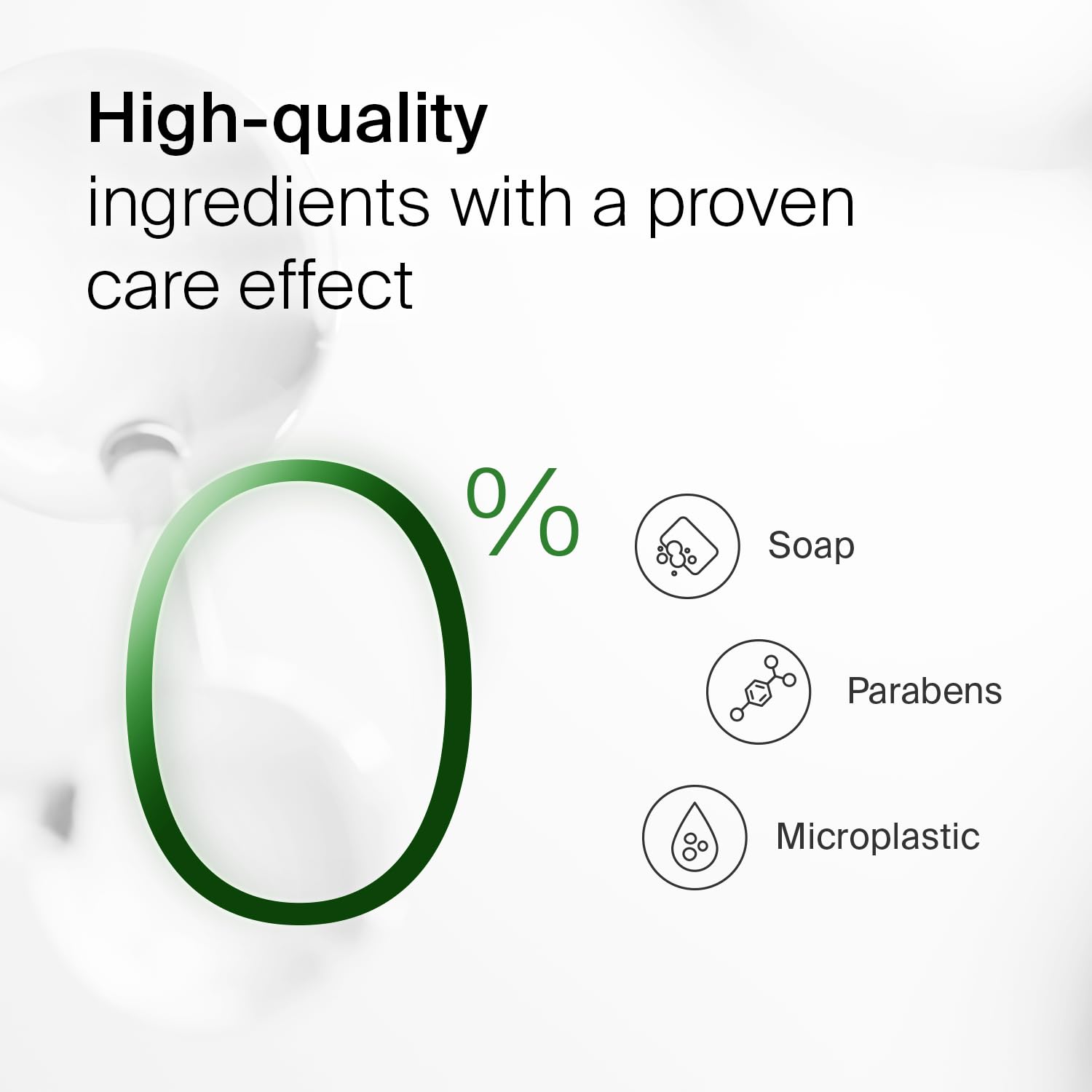 SEBAMED Liquid Face & Body Wash close-up reveals mild formula