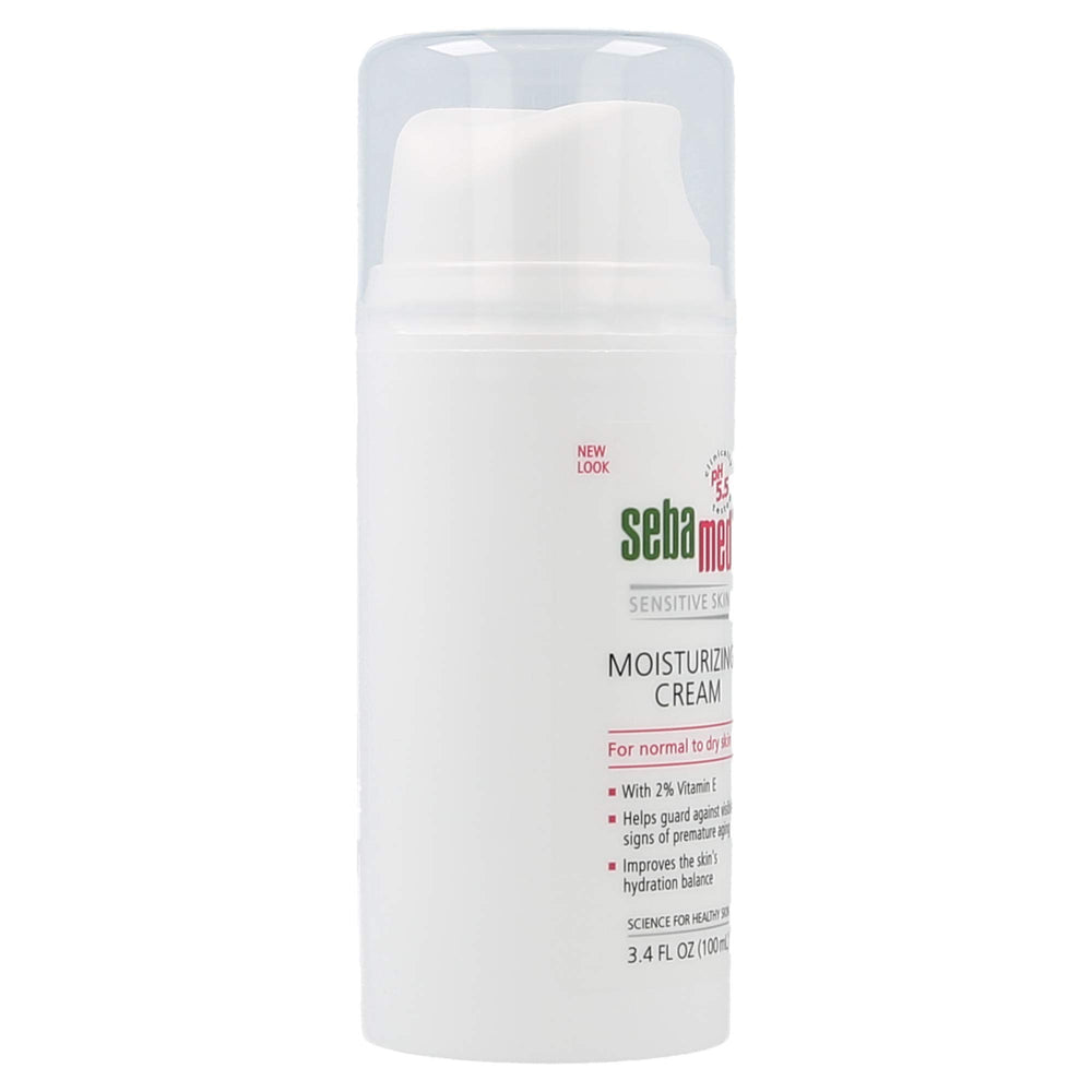 SEBAMED pump-dispense action highlights quick, mess-free application for everyday use.
