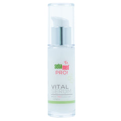Sebamed PRO! Vital Serum bottle showing probiotic care for hydrated, resilient skin