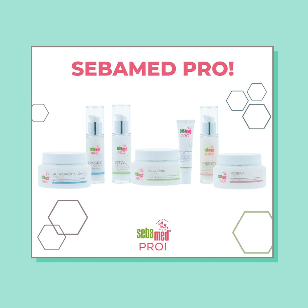Sebamed PRO! Vital Serum hyaluronic acid molecule for moisture retention
