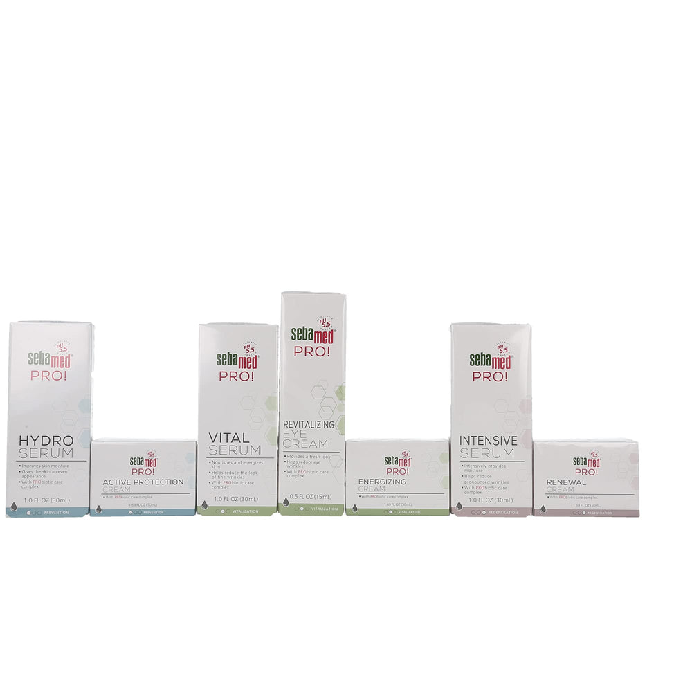 Sebamed PRO! Vital Serum probiotic lysate indicating barrier-supporting formula