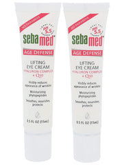 SEBAMED Q10 lifting eye cream tube front view highlighting anti-aging formula for eye area