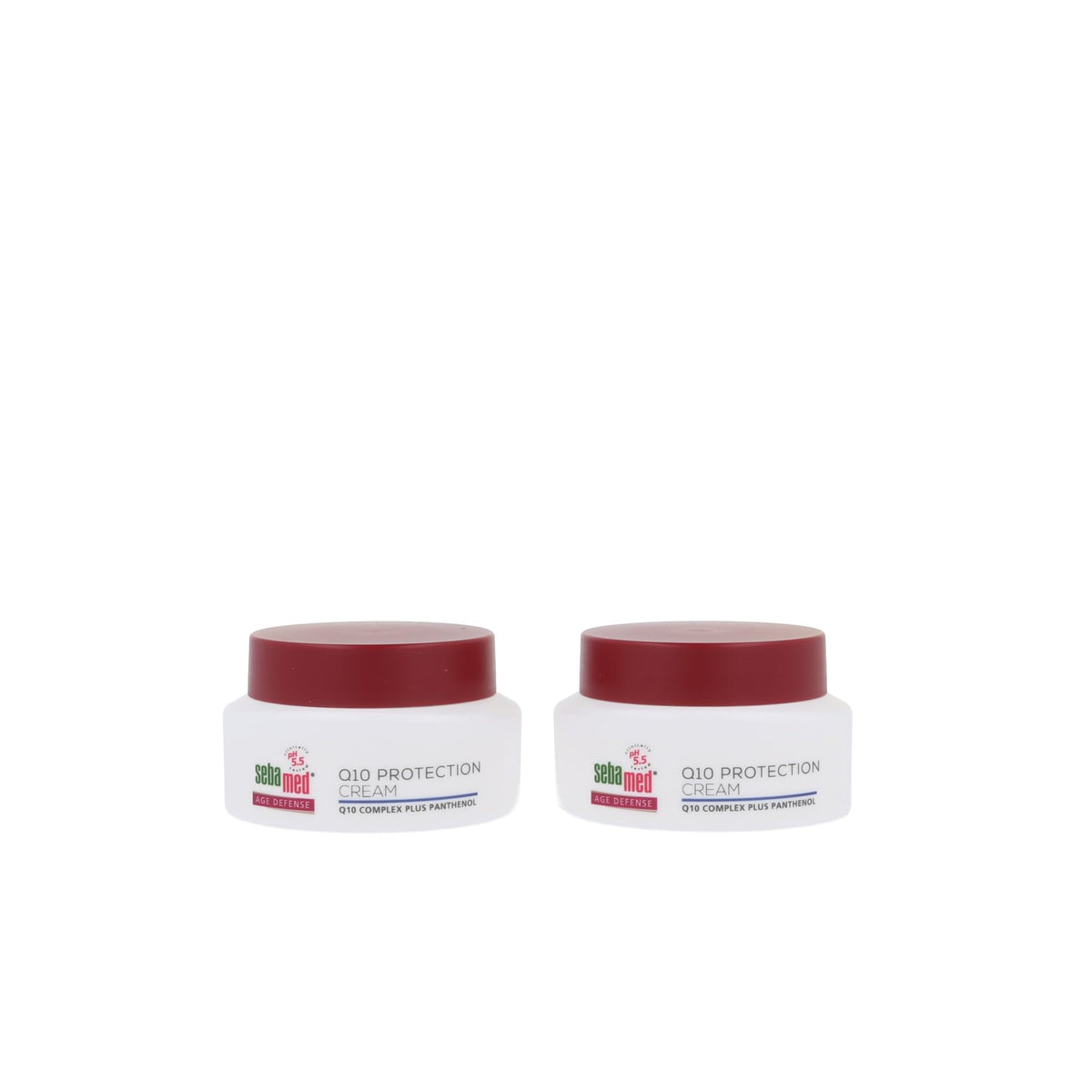 SEBAMED Q10 Protection Age Defense Face Cream jar close-up for smooth daily use