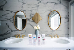 Close-up of SEBAMED label highlighting trusted scalp care