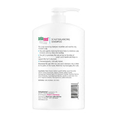SEBAMED Scalp Balancing Shampoo foamy lather provides gentle cleansing for oily hair.