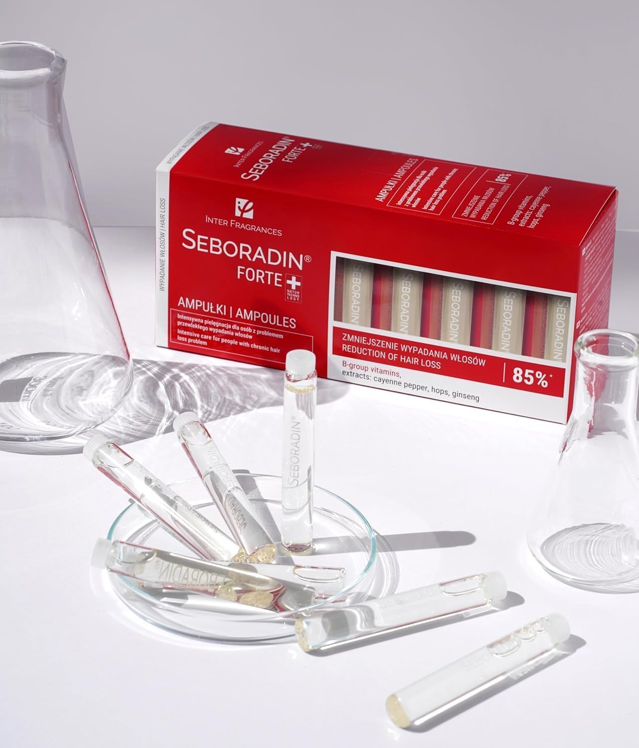 SEBORADIN no-rinse application for convenient use