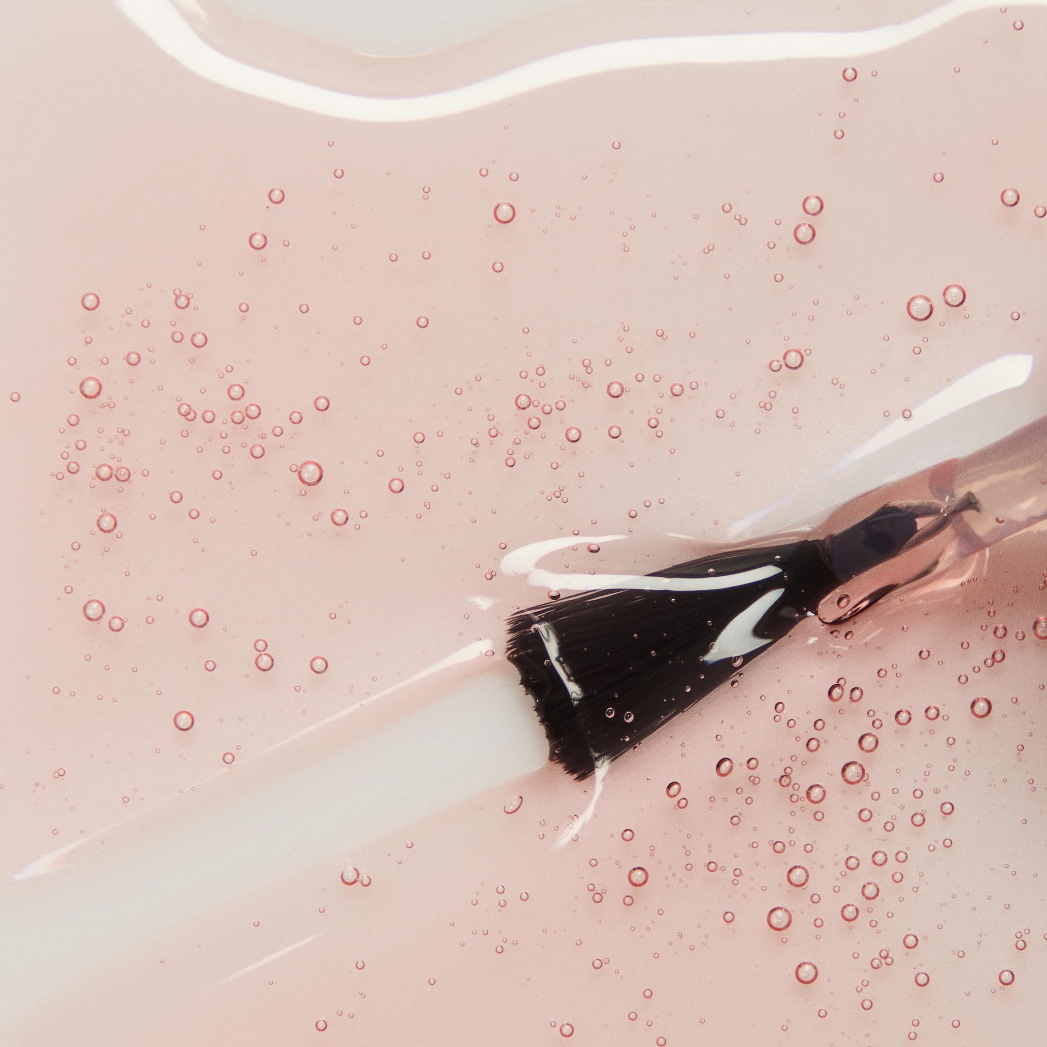 Manicure-ready nails after applying Seche Forte base coat.