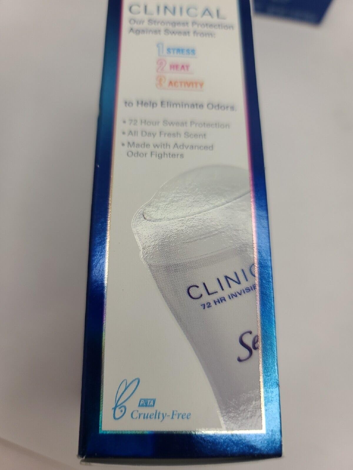 Secret Clinical Strength Clear Gel pack-of-2 shows value and convenience.