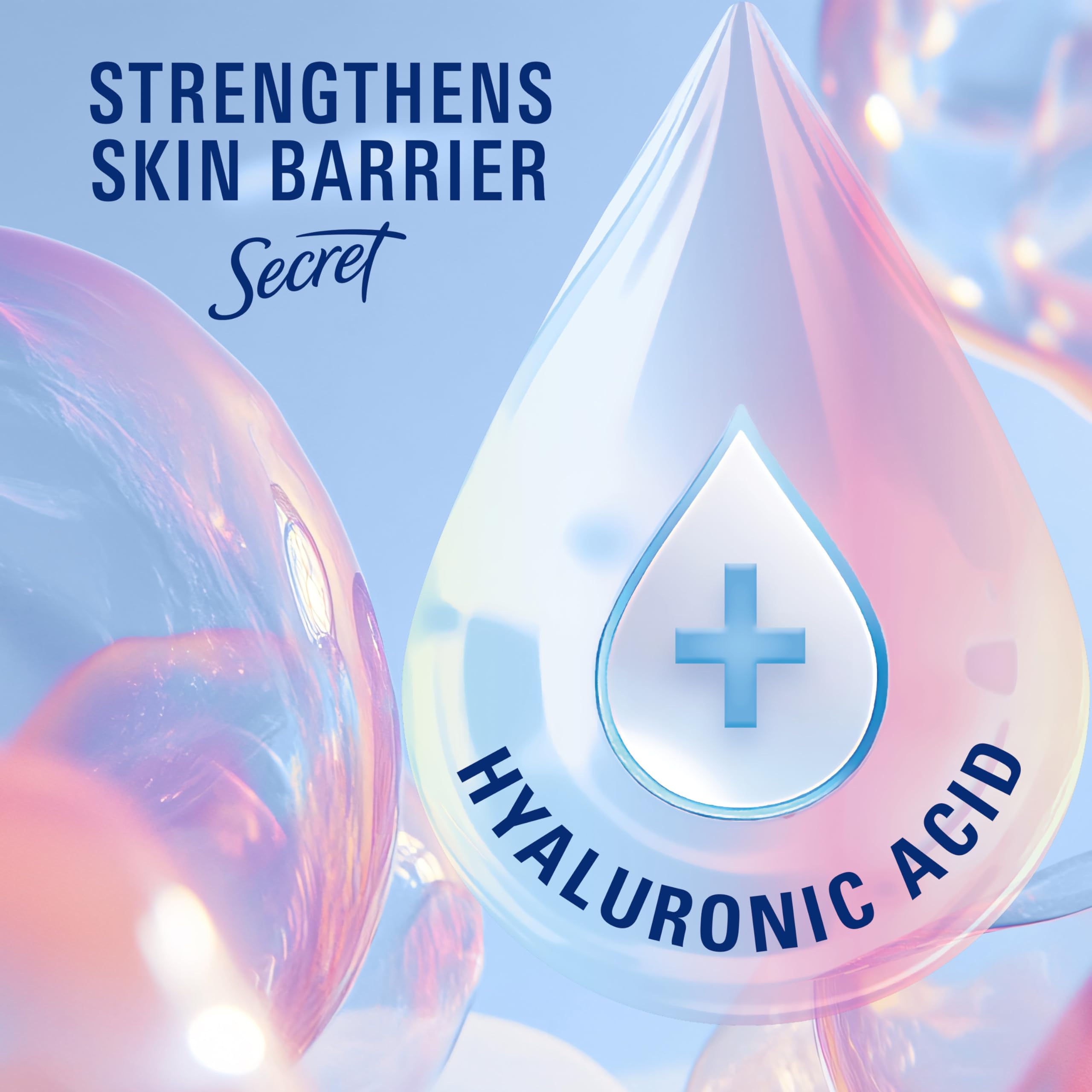Secret Clinical Strength cruelty-free PETA logo on packaging communicates ethical choice