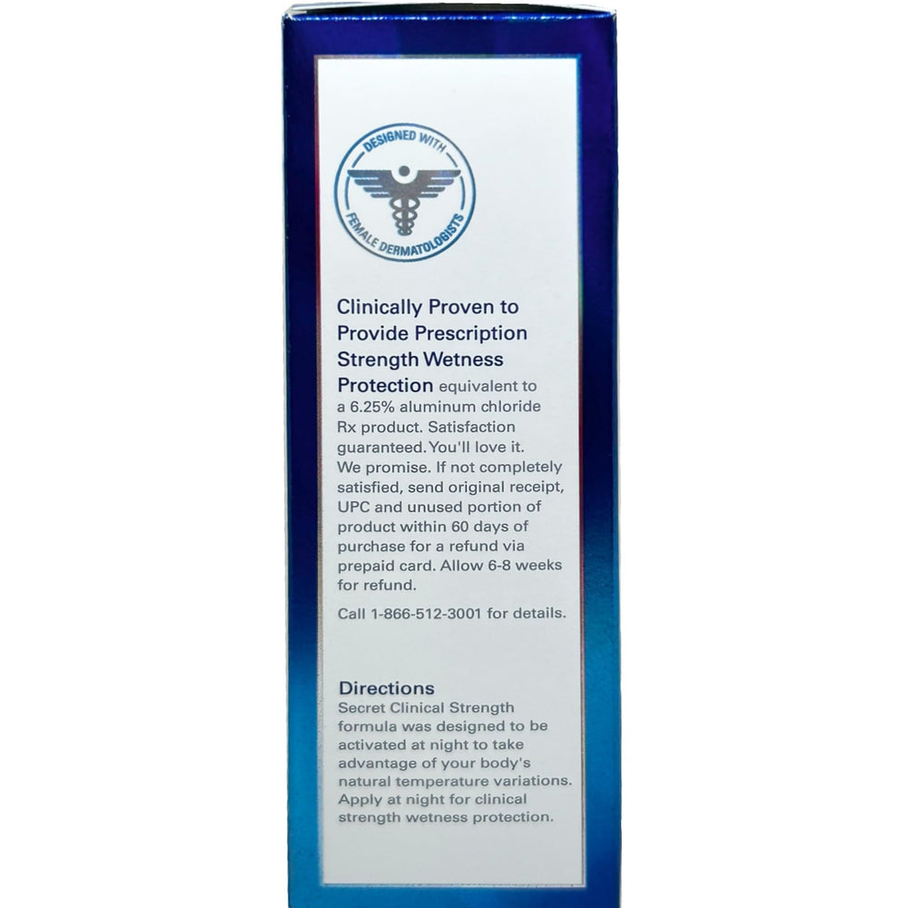 Close-up of Secret Clinical Strength Invisible Solid texture for a clean feel.