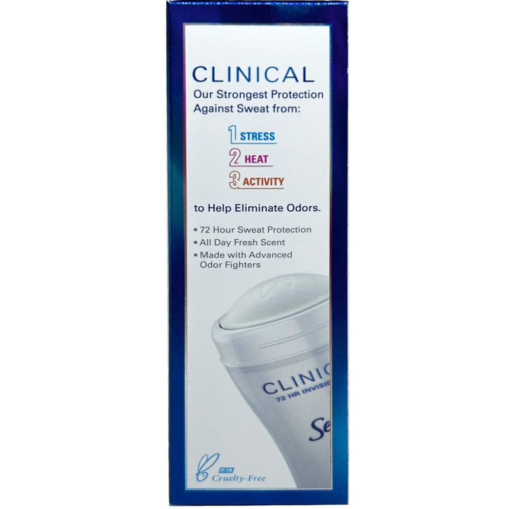 Secret Clinical Strength Invisible Solid 3-pack packaging highlighting value.