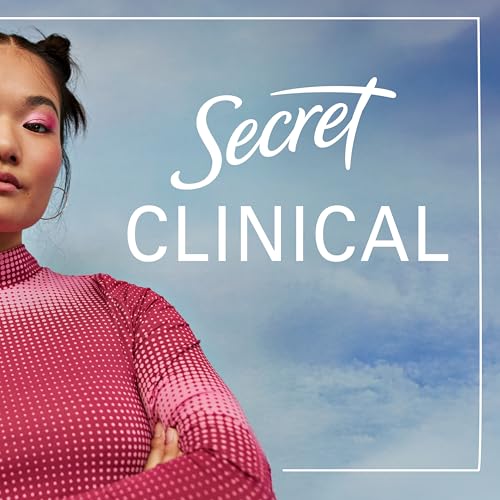 Secret Clinical Strength underarm application on skin during workout scenario