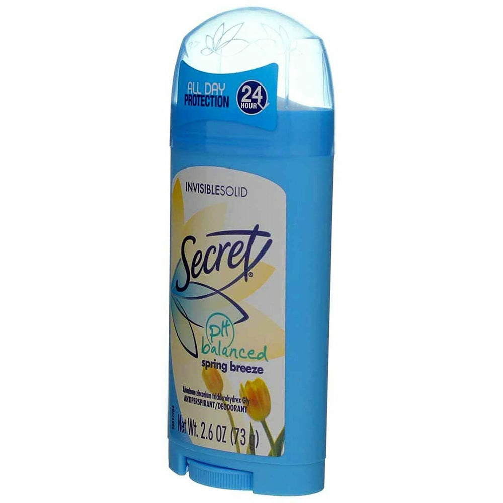Secret Spring Breeze pH-balanced formula designed for gentle daily use