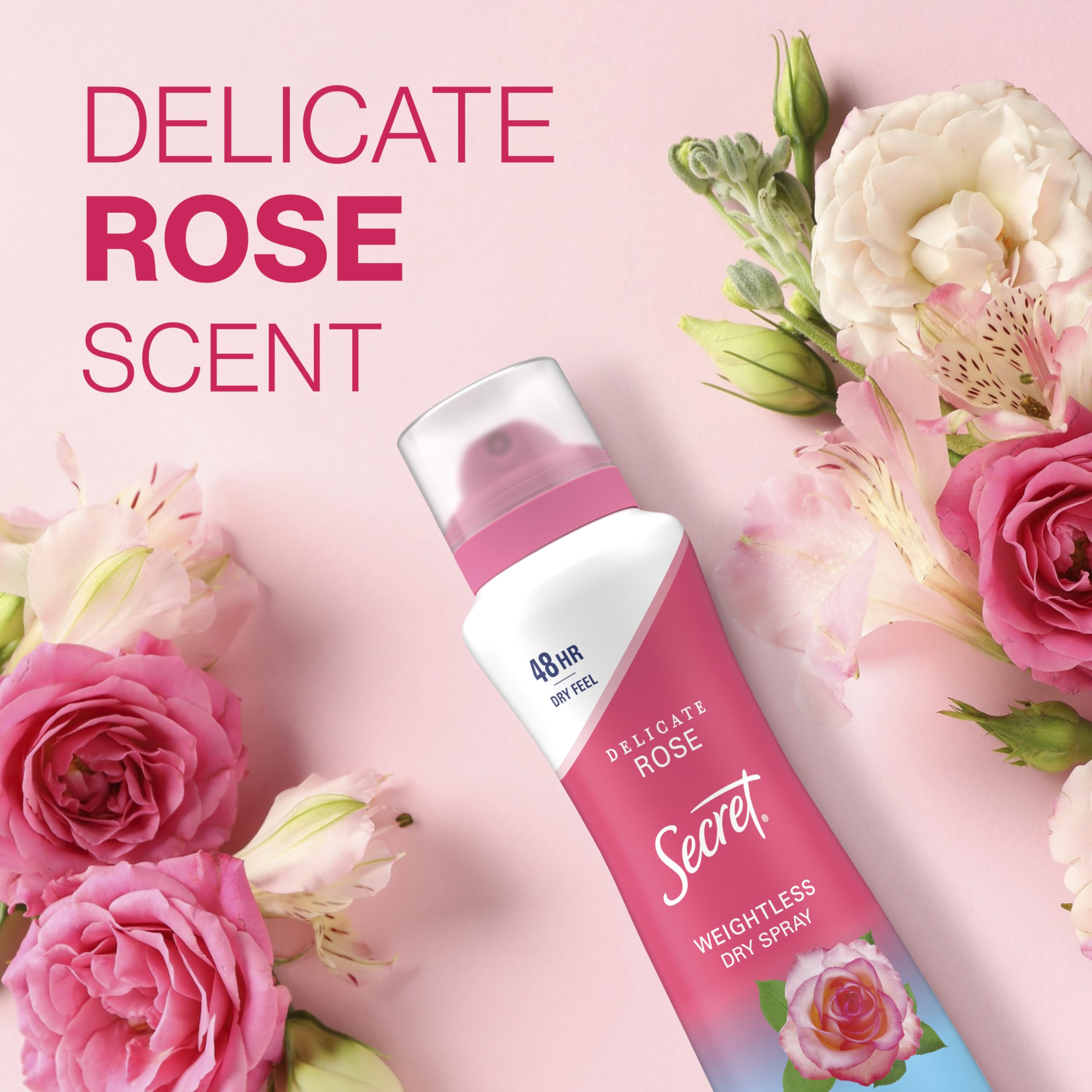 Secret Dry Spray 3-pack box highlights value and convenience