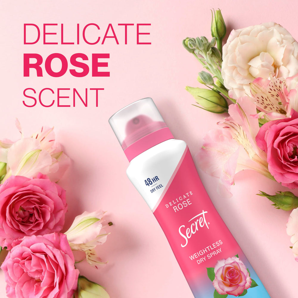 Secret Dry Spray 3-pack box highlights value and convenience