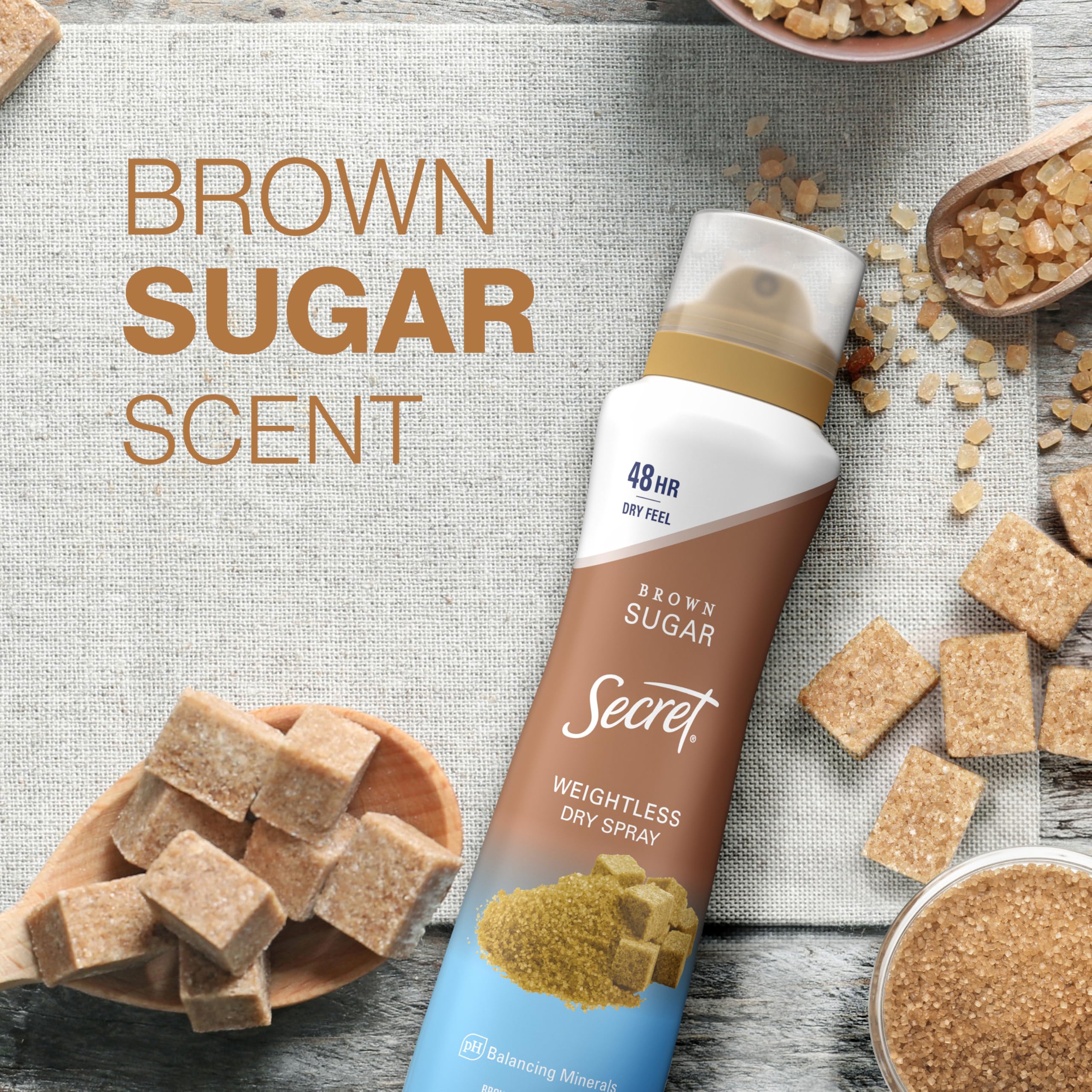 Secret Dry Spray night-out scent supports fresh confidence.