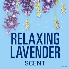 Secret Fresh Luxe Lavender invisible application on dry skin with smooth, even coverage.