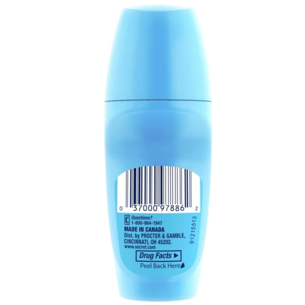 Secret Original Roll-On applicator close-up illustrating smooth glide