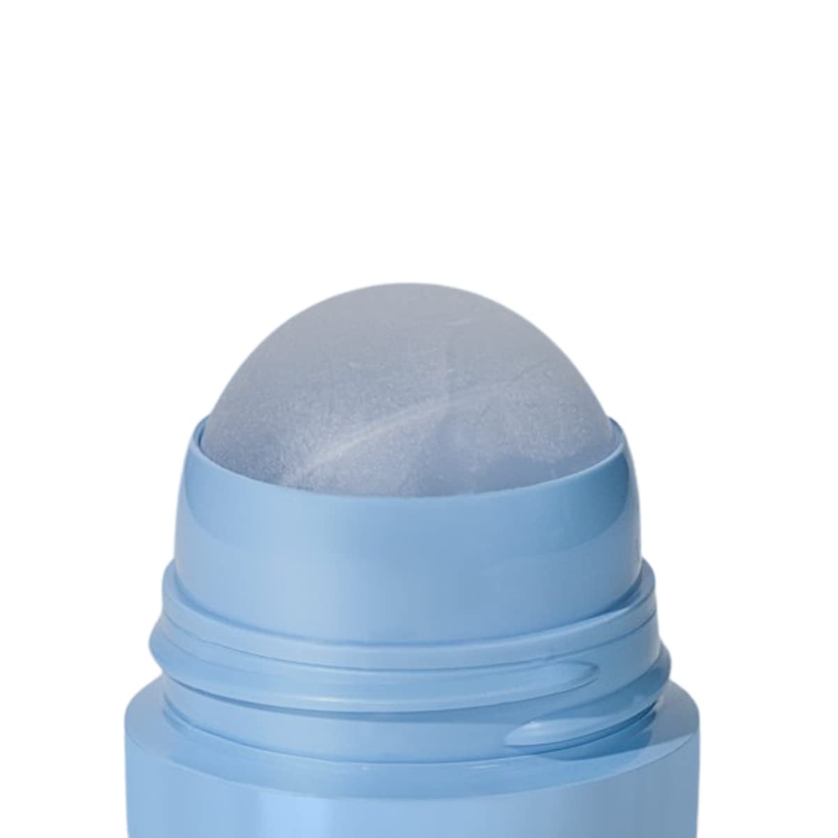 Secret Original Roll-On bottle against a shirt backdrop illustrating stain prevention