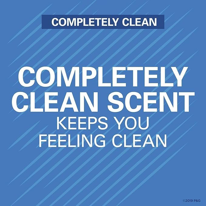 Transparent gel drying invisibly on skin with Secret Outlast.