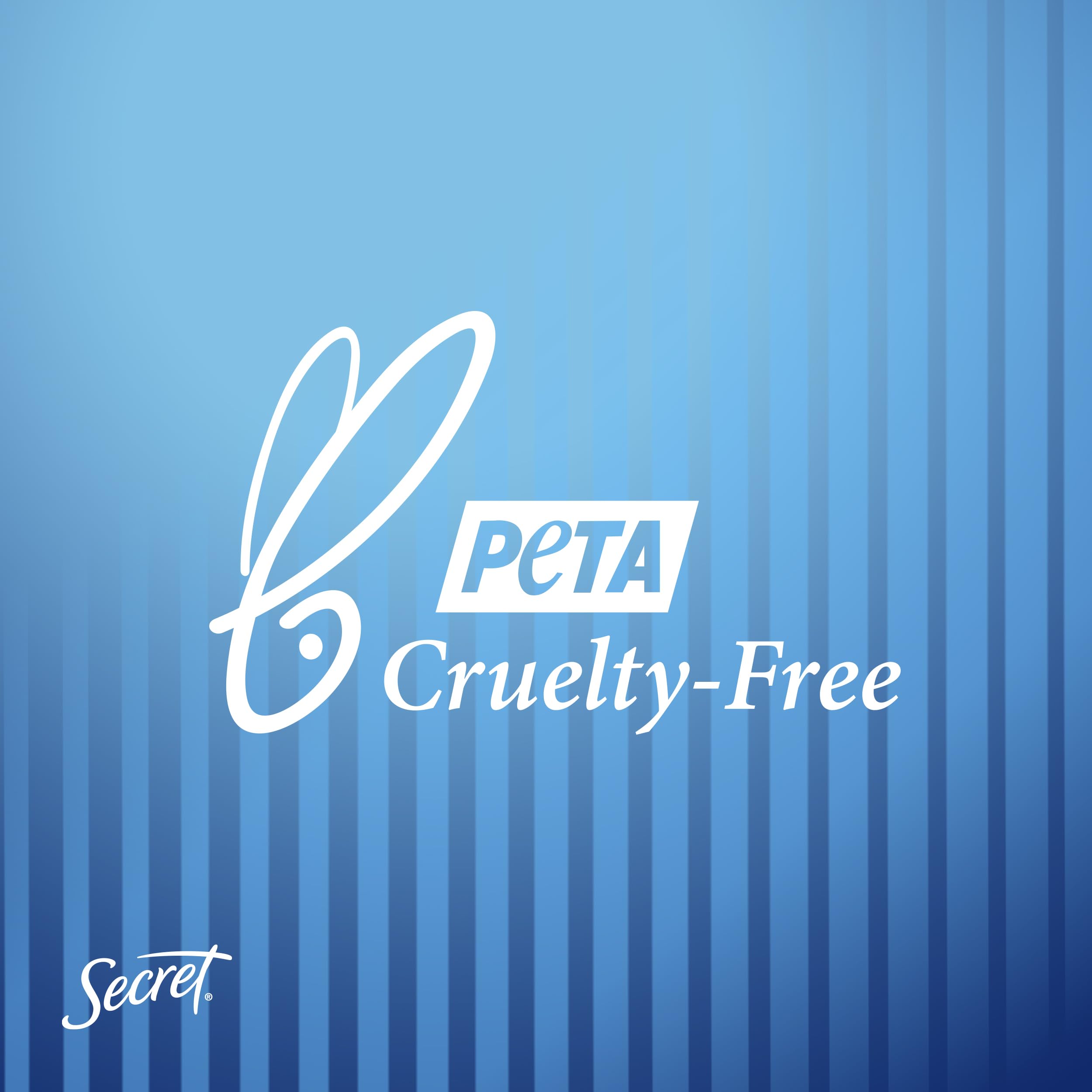 Secret Outlast is Cruelty-Free by PETA certification