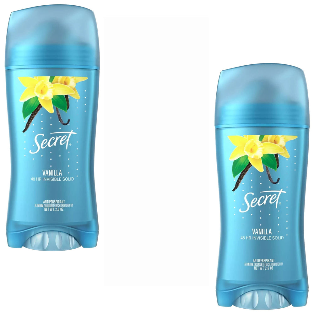 Secret Scent Expressions Va Va Vanilla pack of 2 sticks for daily protection.