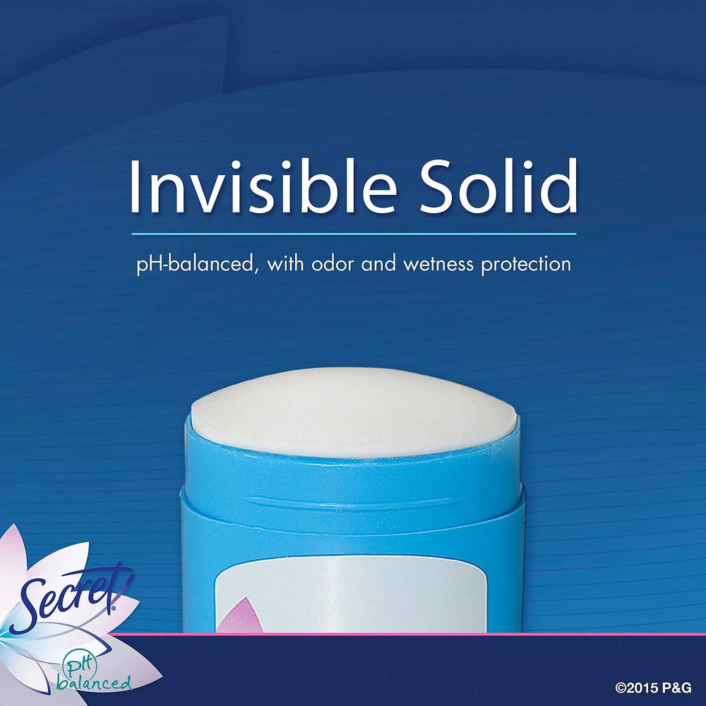 Secret Wide Pwdr Fresh aloe and glycerin moisturize the skin during use.