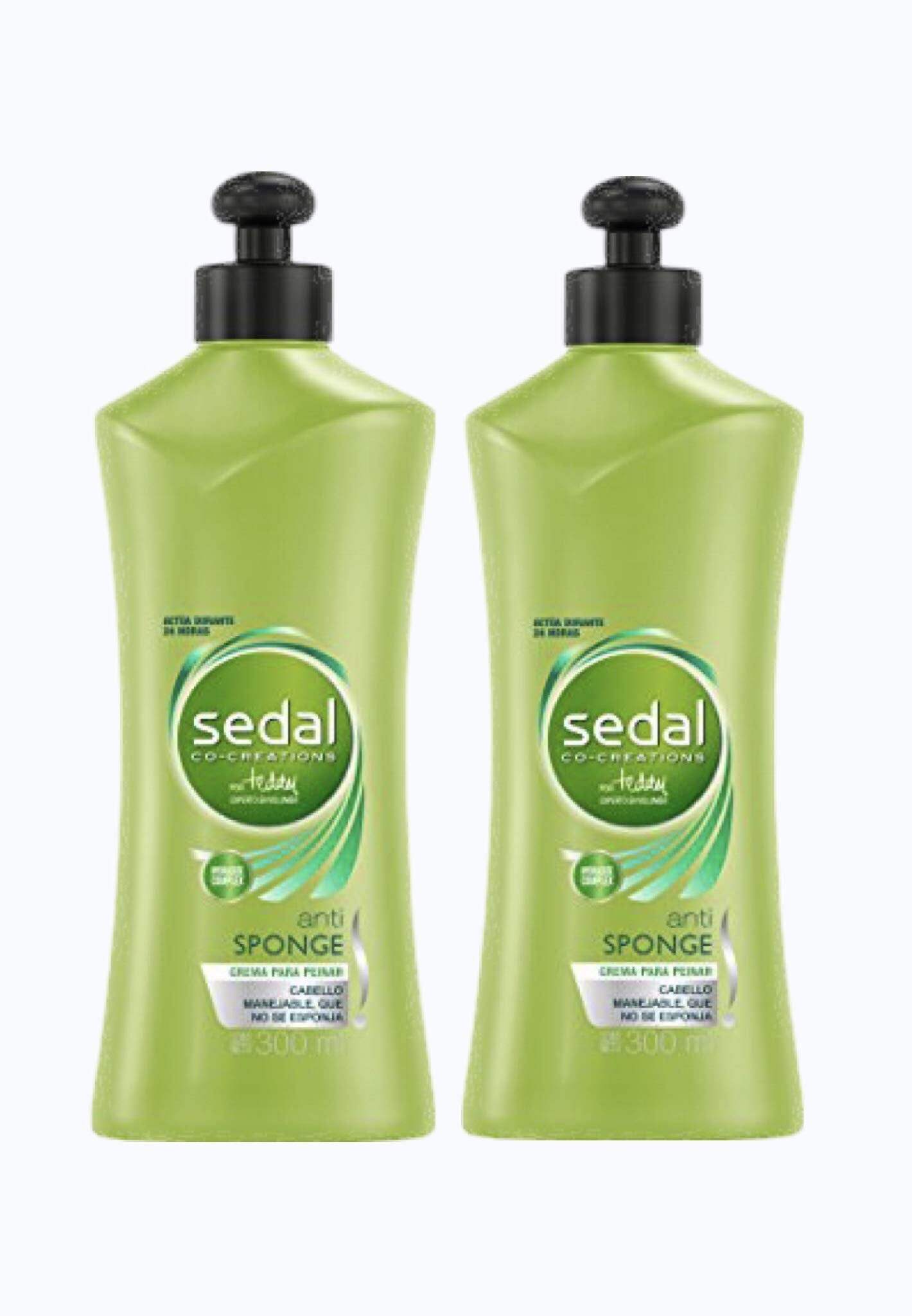 Sedal Anti Sponge Hydracate cream closeup for frizz control and easy styling