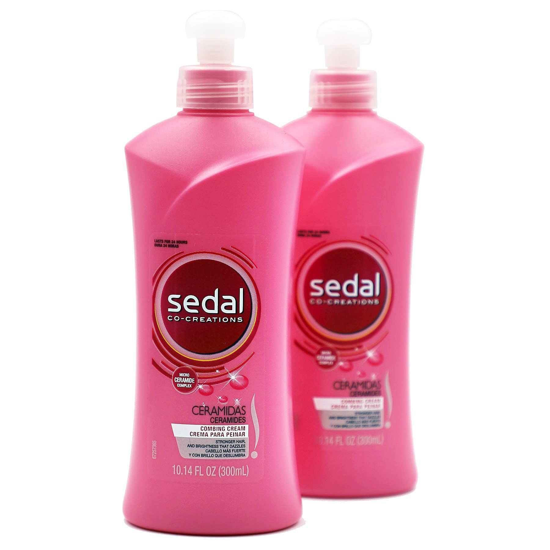 Sedal Co-Creations Ceramides Leave-In Bottle: lightweight treatment for silky, manageable hair.