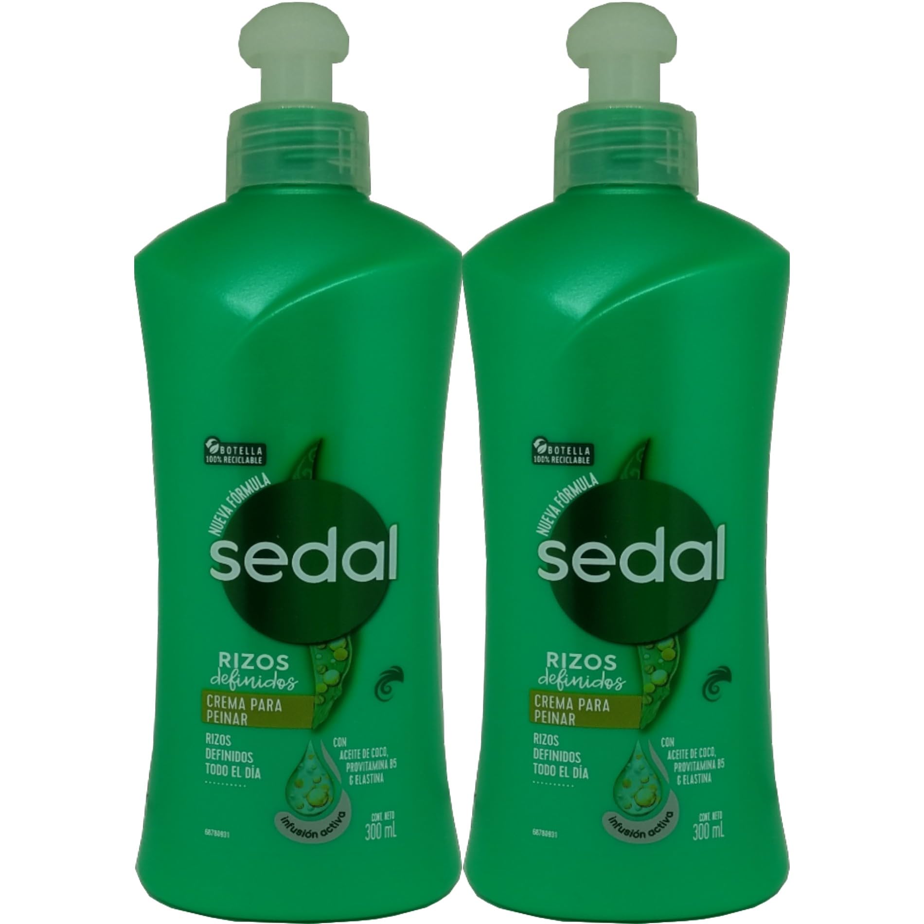 Sedal Curls Defined Hair Comb Cream bottle front with two-pack for defined curls