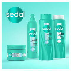 Sedal Defined Curls styling cream on diffused styling for lasting shape.