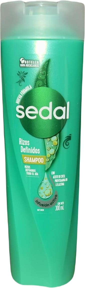 Sedal Hydraloe label close-up suggests gentle hydration for curls