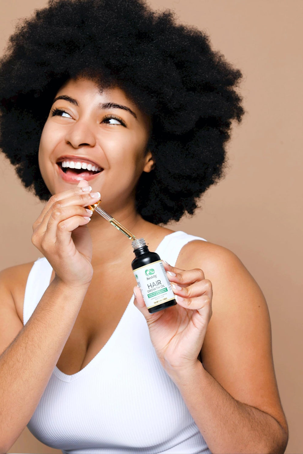 Seddy Rosemary Mint routine-use tip image suggests daily scalp care and consistency.