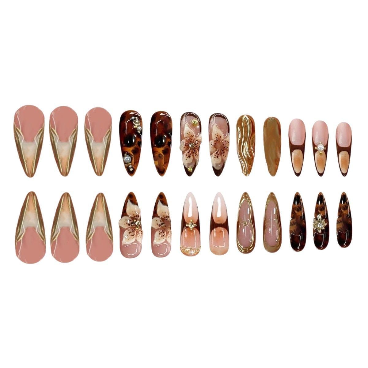SEENEEY natural-fit press-on nails for comfortable daily wear.