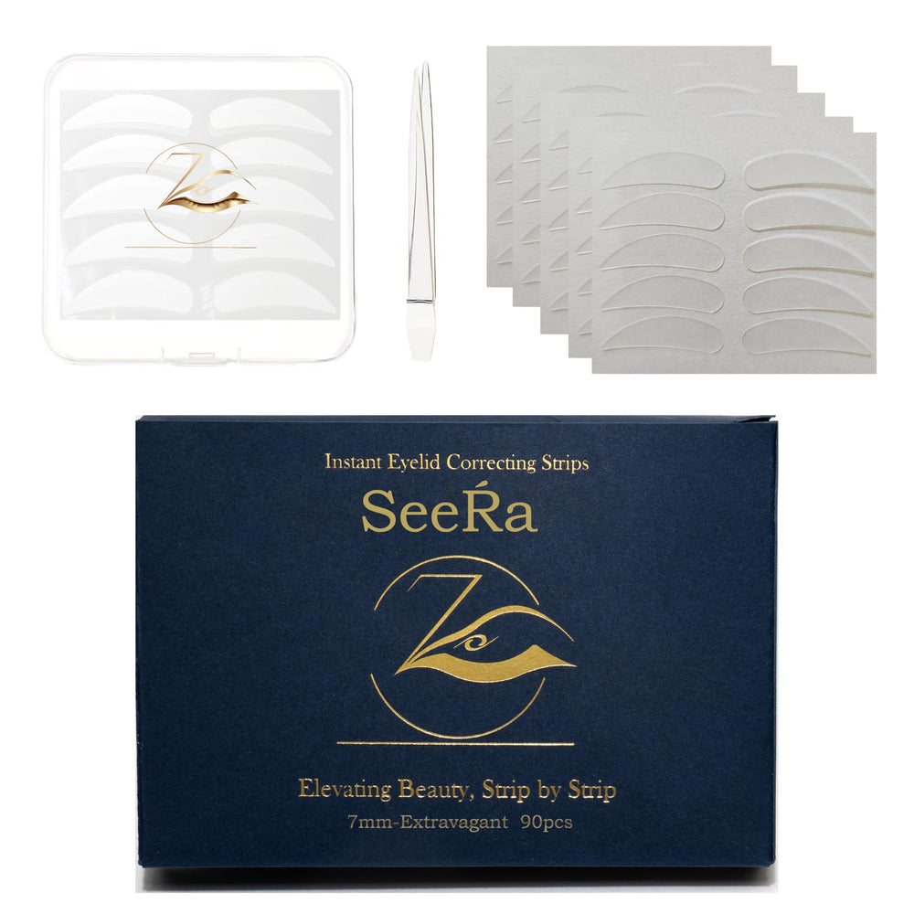 SeeRa eyelid tape packaging with 90 pieces for daily use and lift