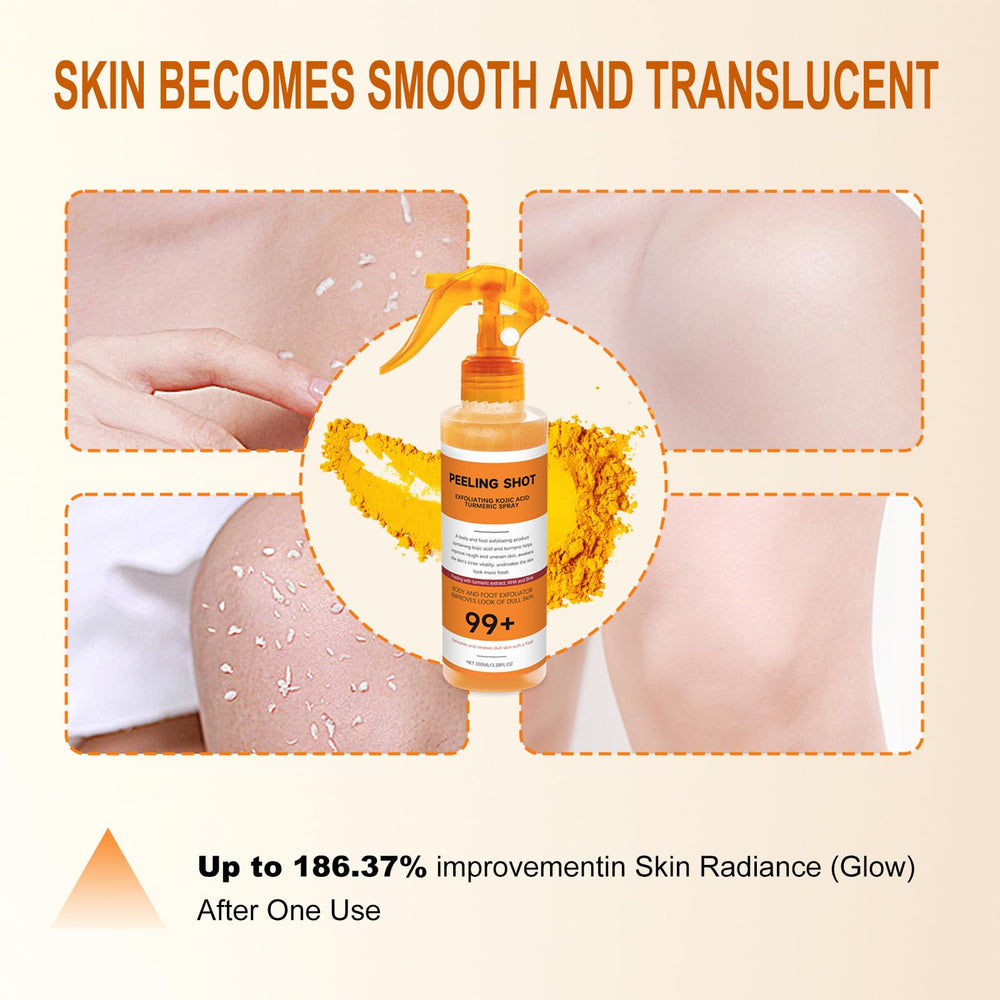 Seeye Daily body skincare routine concept with spray bottle.