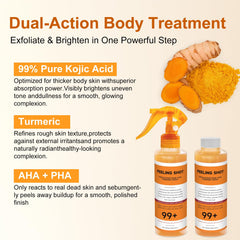 Seeye Exfoliating Peel Shot texture close-up highlights gentle formula.