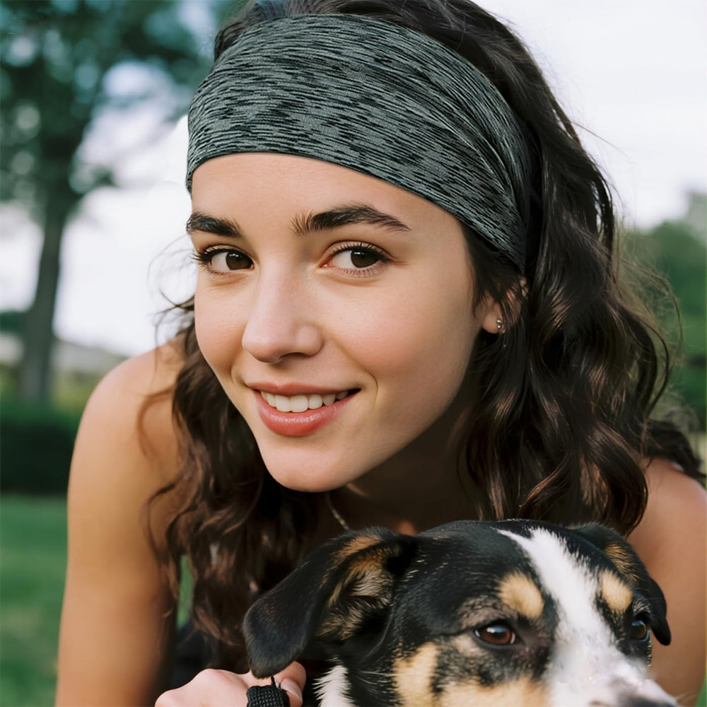 Sefiinh space-dye headband set 6pcs gift-ready for friends and family.