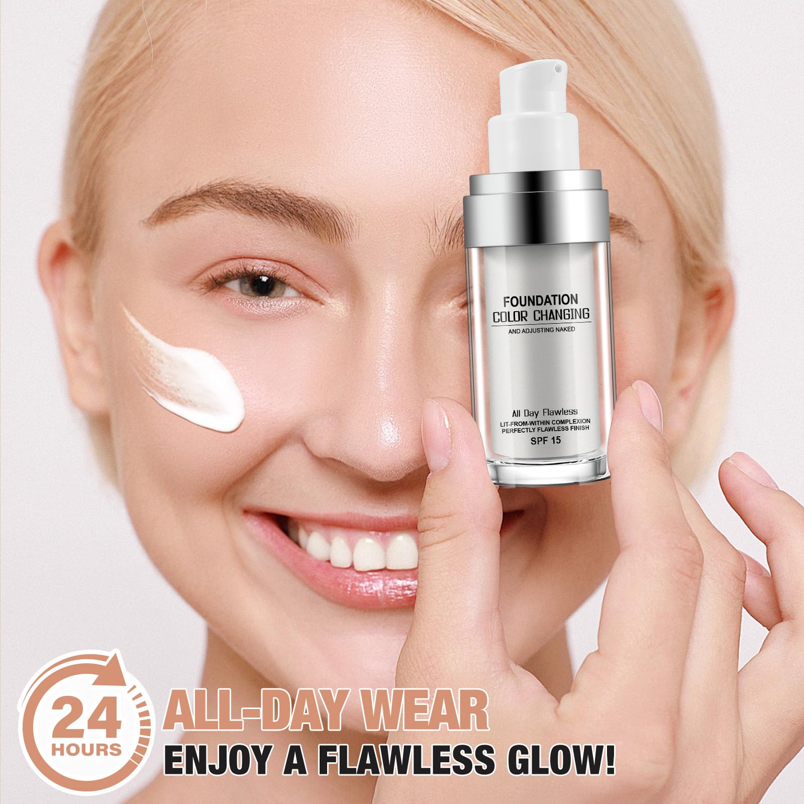 Product label highlights SPF 50 protection for UVA/UVB rays.