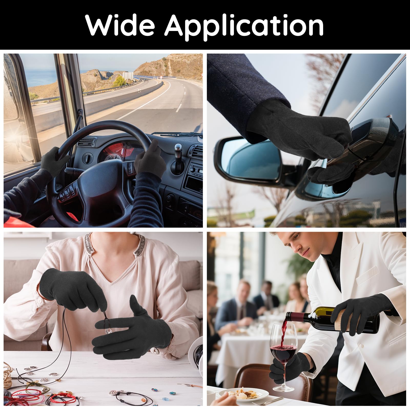 Segbeauty multiuse cotton gloves for daily tasks and protection