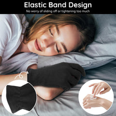 Segbeauty night-use moisturizing gloves on hand for overnight care